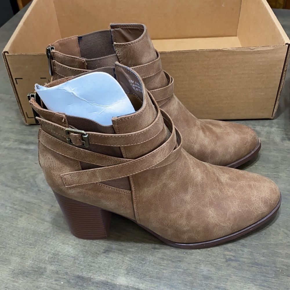 Toetos Women’s Moro Boots sz 12 Buckle Side NEW #D405 - Picture 6 of 8